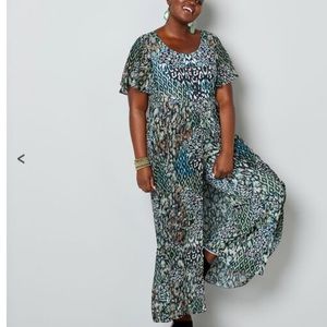 Avenue size 5x/30-32 animal printed jumper bnwt